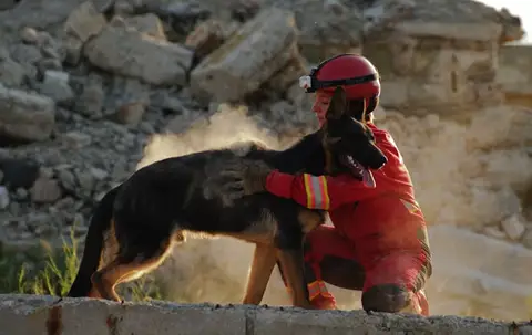 Rubble search (natural disasters RH-T)