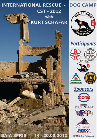 International Training Camp for Search and Rescue Dogs - CST 2012