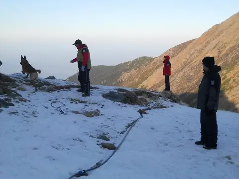 Training Camp for Search and Rescue Dogs at Bâlea Lac (November 2012)