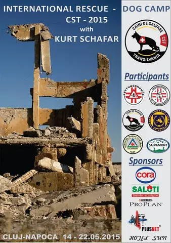 International Rescue Dog Camp CST 2015, Cluj-Napoca