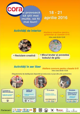 CORA Challenges You to Know More, to Be Better! Cluj-Napoca, 18-21 April 2016