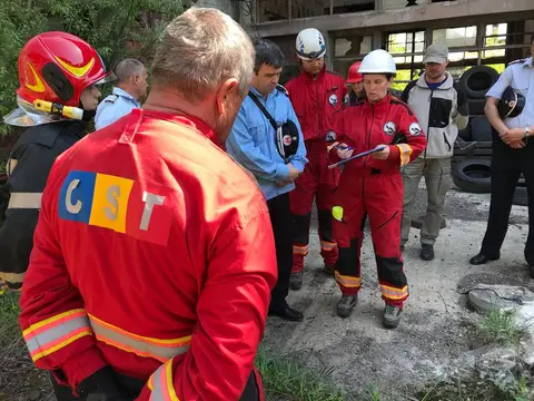 Joint CST - ISU Cluj Exercise - 22 April 2018