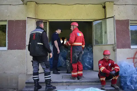 Antrenament comun al cainilor de salvare subordonate IGSU - May 2018