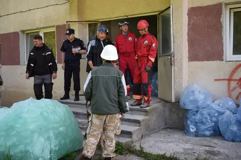 Antrenament comun al cainilor de salvare subordonate IGSU - May 2018