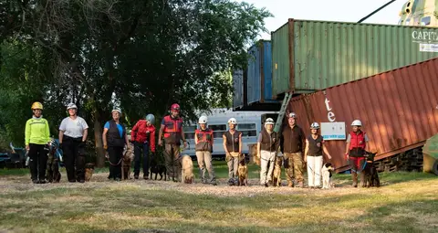 Search and Rescue Dog Training Camp - Jászberény, July 2019