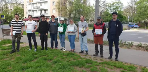 Examen Mantrailing - 22 apr. Debrecen, Ungaria