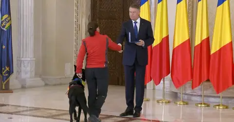 Ceremonie de decorare a echipelor RO-USAR 1 si RO-USAR 2