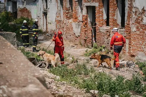 Exercițiu cutremur - ISU BH - Oradea