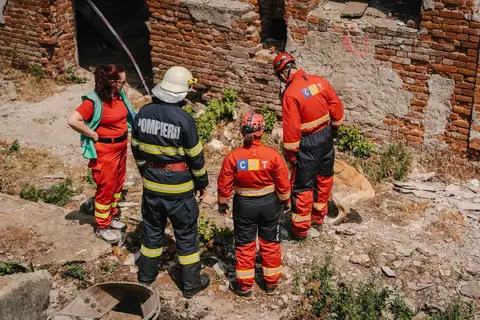 Exercițiu cutremur - ISU BH - Oradea