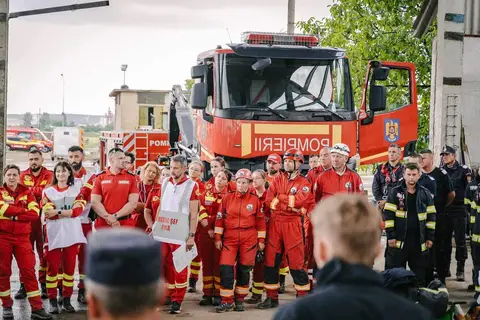 Exercițiu cutremur - ISU BH - Oradea