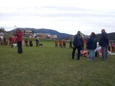International rescue-dog exam – Donovaly, Slovakia (August 2012)