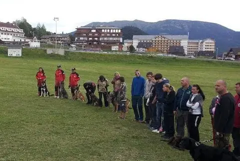 International rescue-dog exam – Donovaly, Slovakia (August 2012)
