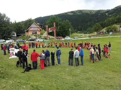 International rescue-dog exam – Donovaly, Slovakia (August 2012)