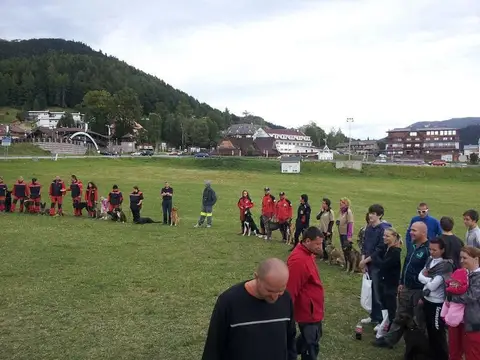 International rescue-dog exam – Donovaly, Slovakia (August 2012)