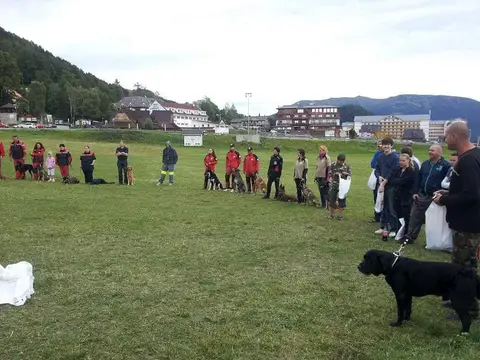 International rescue-dog exam – Donovaly, Slovakia (August 2012)