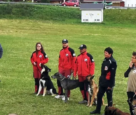 International rescue-dog exam – Donovaly, Slovakia (August 2012)