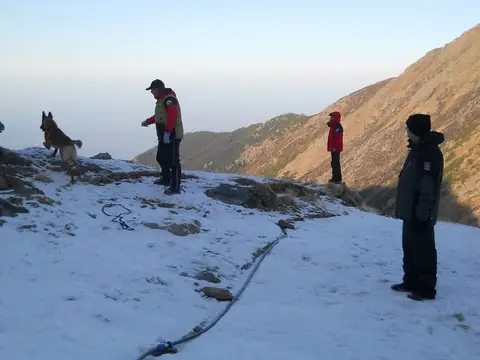 Bâlea Lake training camp, November 2012
