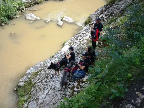 Exercițiu de salvare în Rezervația Naturală Cheile Turzii