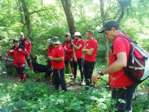 Exercițiu de salvare în Rezervația Naturală Cheile Turzii