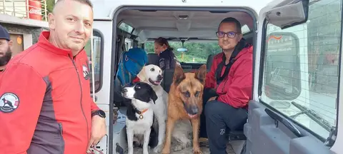 Search Mission in Lupeni, Hunedoara County, 8–9 September 2022