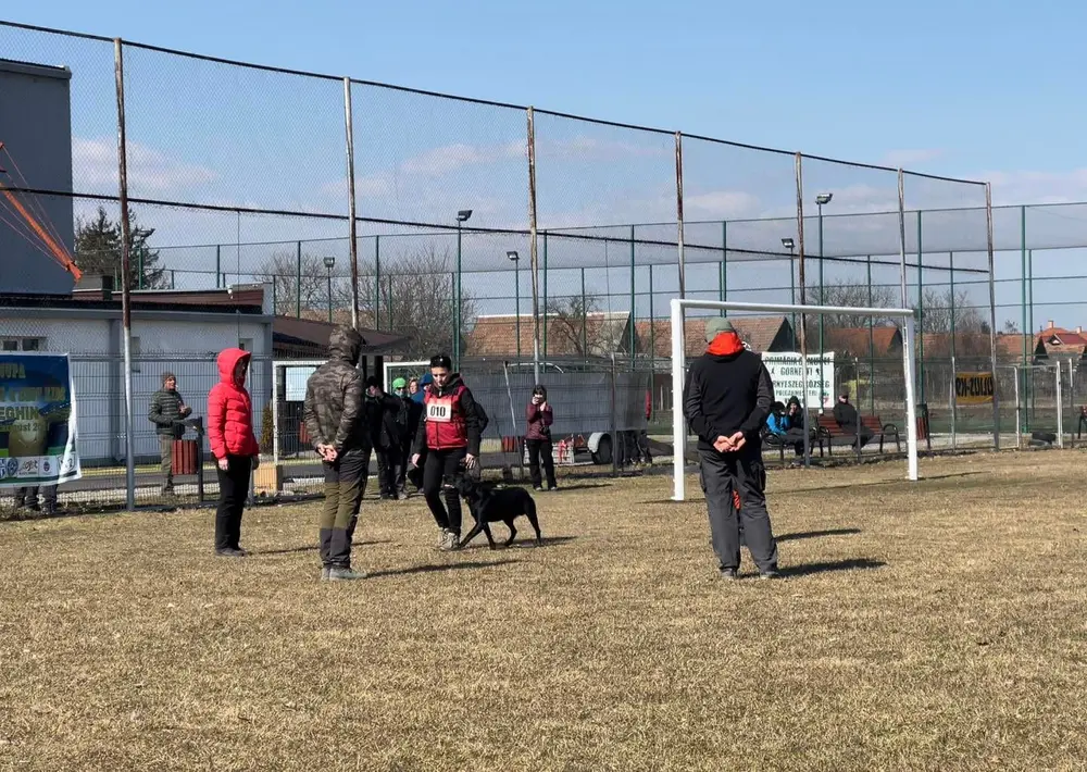 photo: training in the field